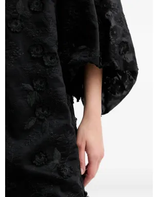 MUNTHE Pansi floral mini dress - Black - サムネイル5