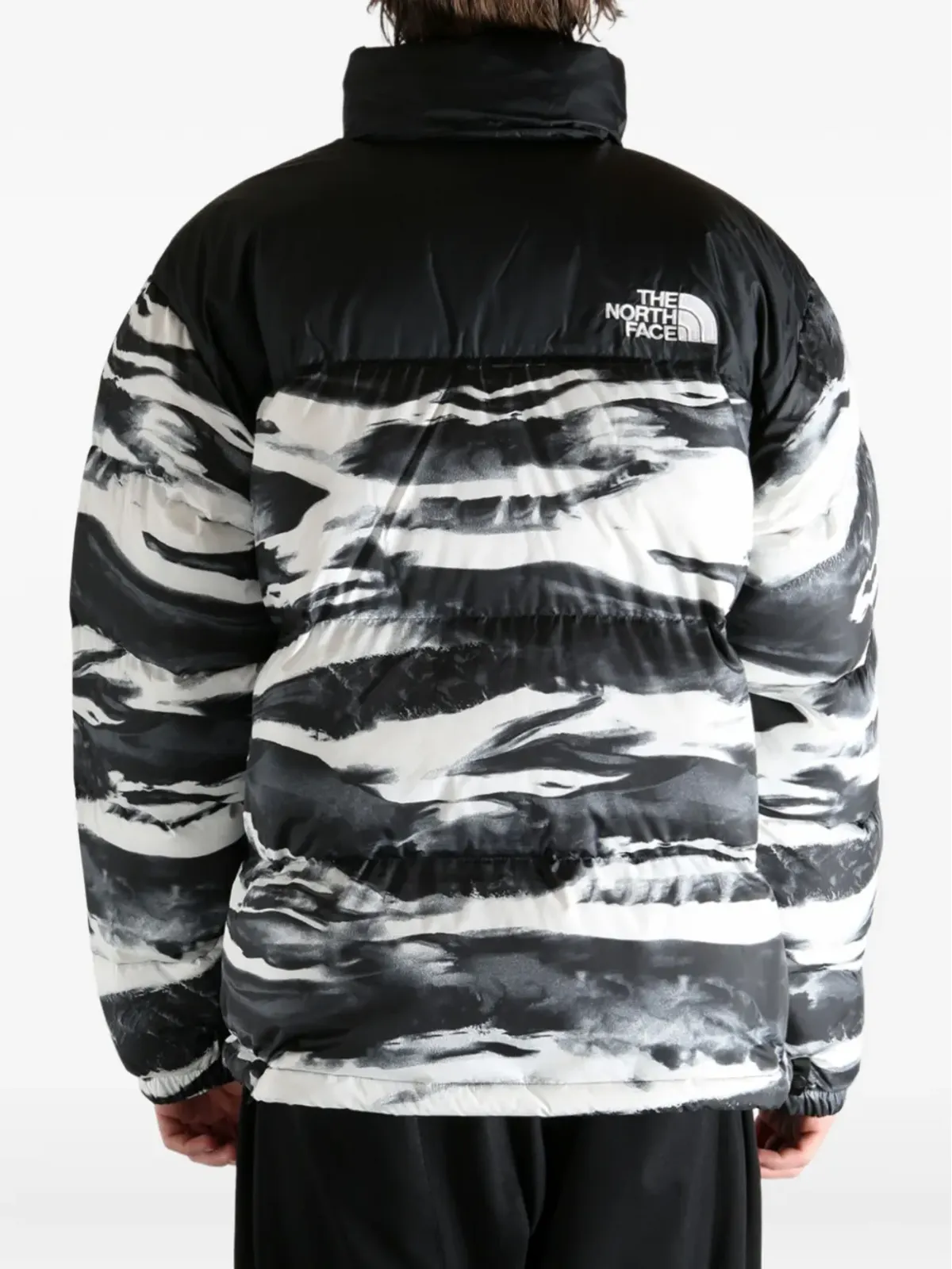 The North Face 波柄プリント ダウンジャケット - 画像4