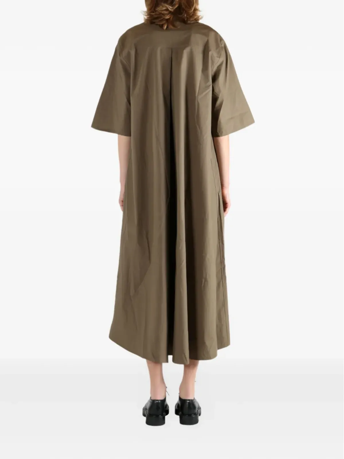 Studio Nicholson ボタンフロント ミディ丈 シャツドレス - 画像4