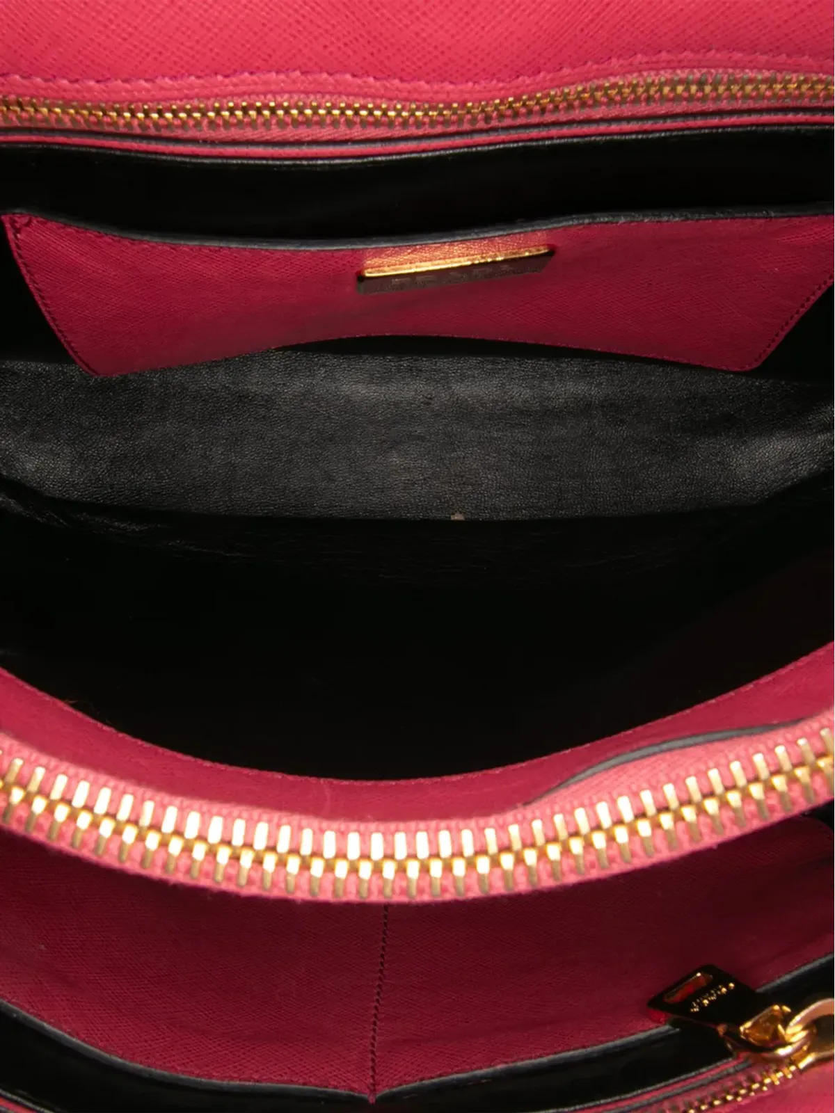 Prada Pre-Owned サフィアーノ・ソフト・トリプルポケット・トートバッグ - 画像5