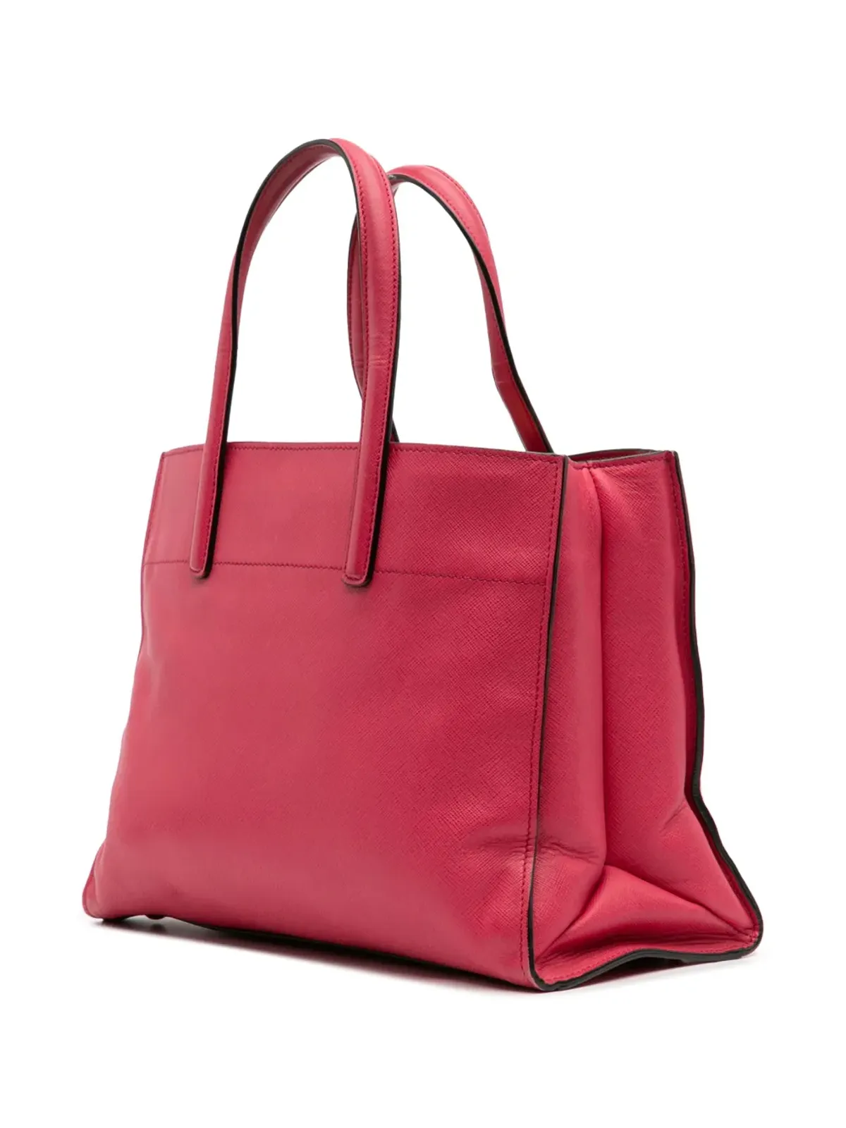 Prada Pre-Owned サフィアーノ・ソフト・トリプルポケット・トートバッグ - 画像3
