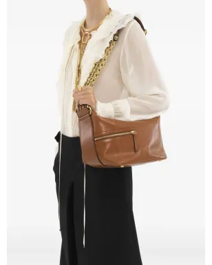 Chloé チェーン・トリム レザーバッグ - ブラウン - サムネイル2