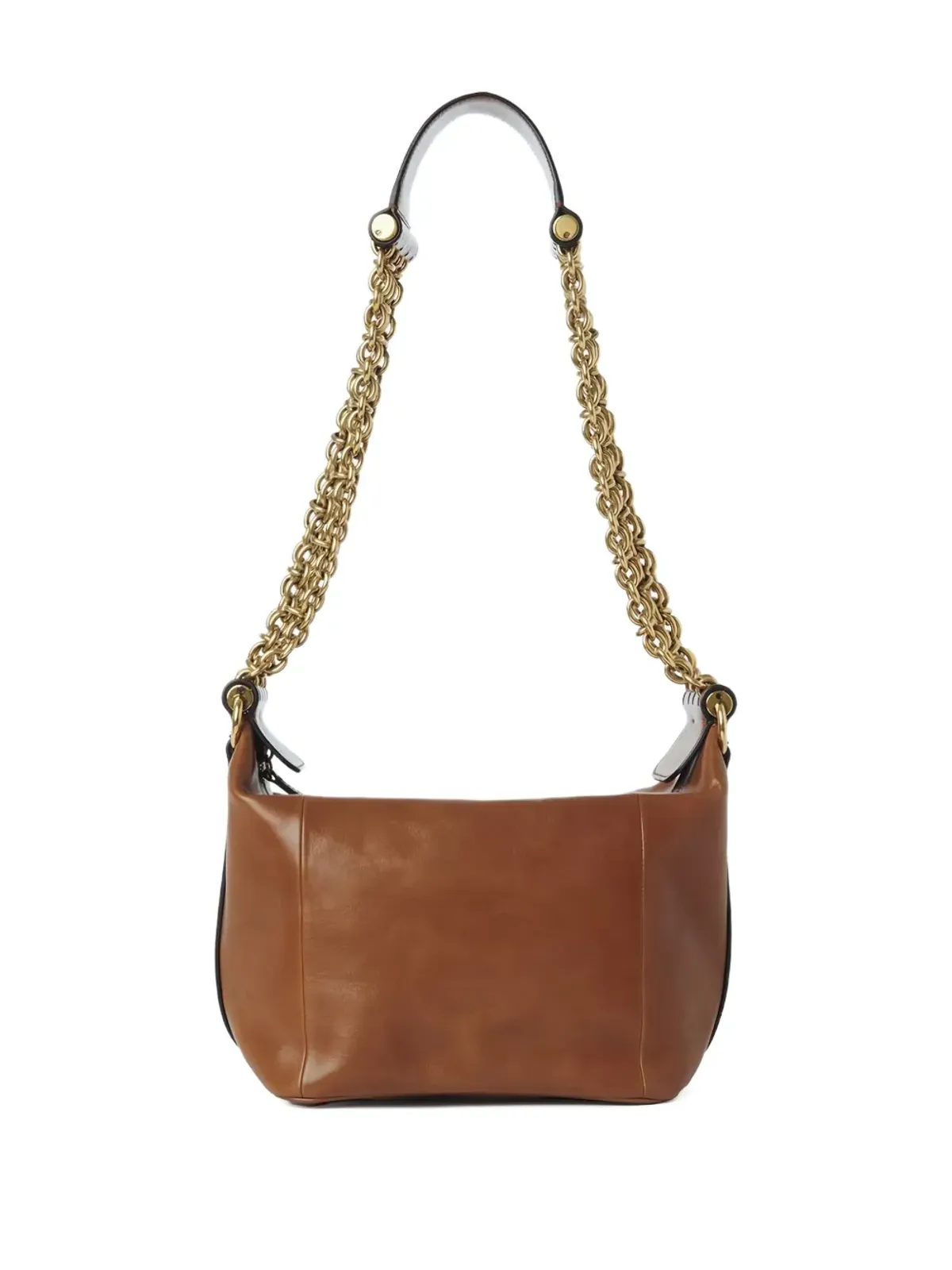 Chloé チェーン・トリム レザーバッグ - ブラウン - 画像3