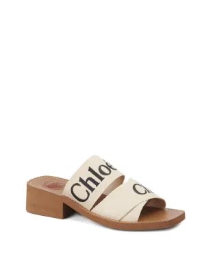 Chloé ブロックヒールサンダル（ホワイト） - サムネイル2