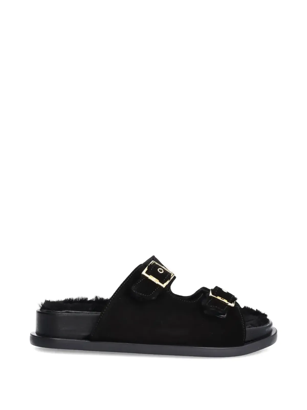 Elisabetta Franchi La Mia Bambina バックルディテールサンダル - 画像2
