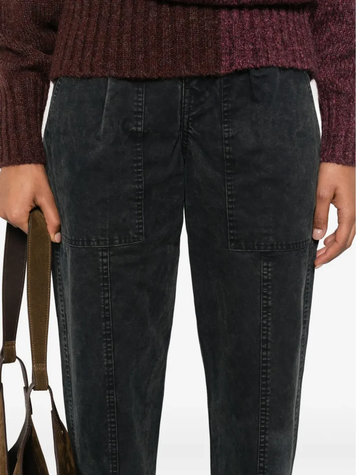MARANT ÉTOILE プリーツデニムジーンズ - 画像5