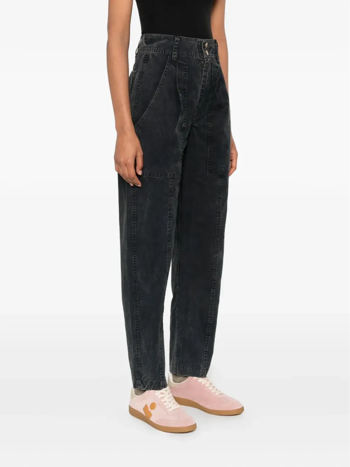 MARANT ÉTOILE プリーツデニムジーンズ - 画像3