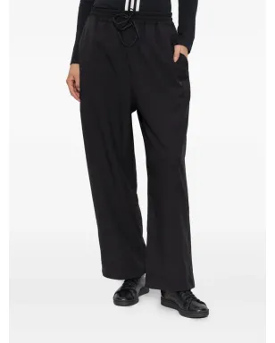 Y-3 3-Stripes ドローストリング トラックパンツ - ブラック - サムネイル3