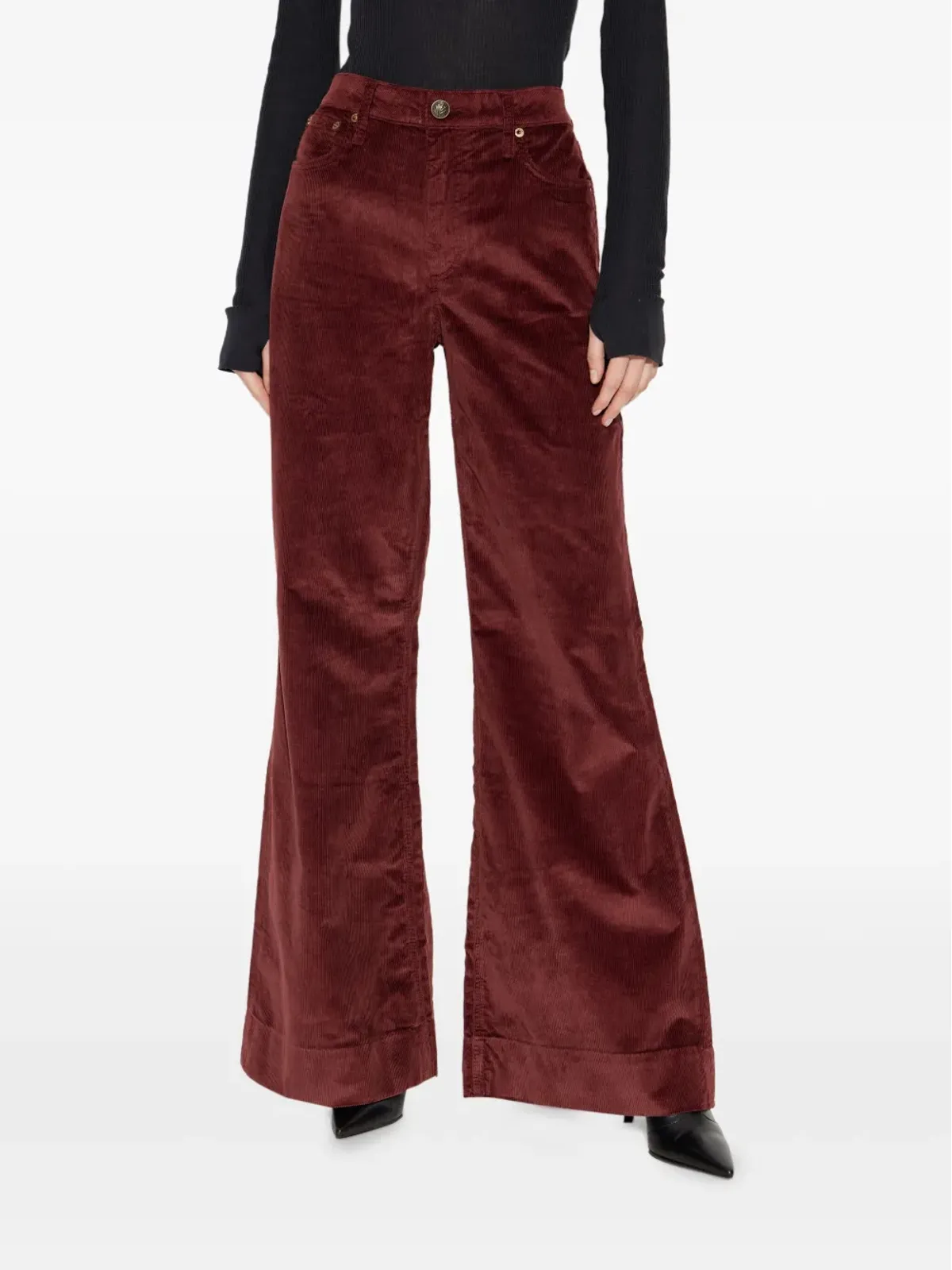 rag & bone コーデュロイ フレアジーンズ - 画像3