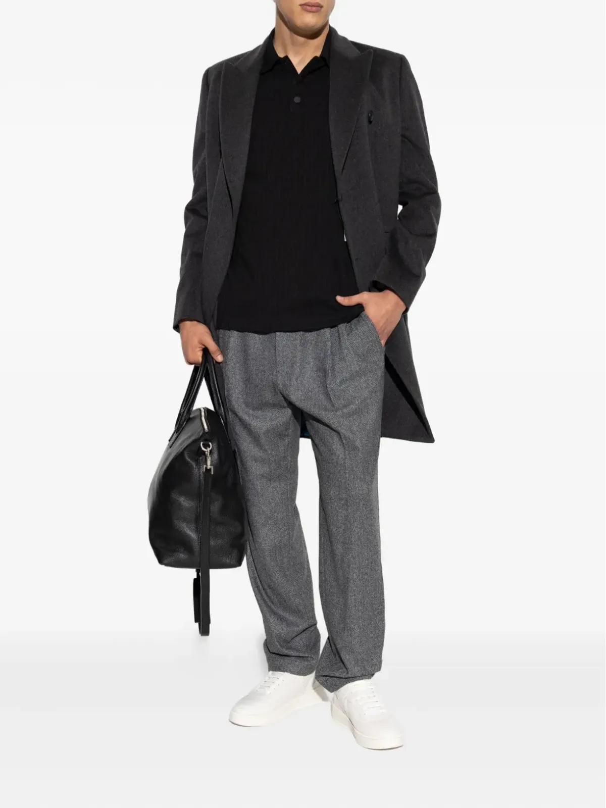 PS Paul Smith ダブルブレスト ウールコート - 画像2