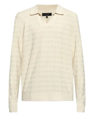 rag & bone テクスチャードポロネックTシャツ - サムネイル1