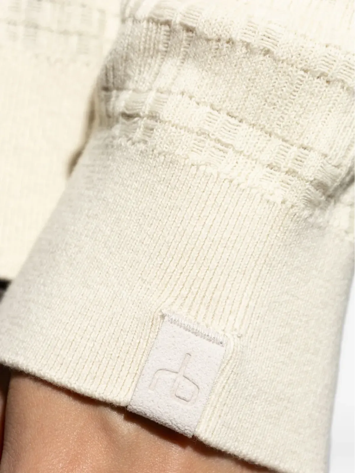 rag & bone テクスチャードポロネックTシャツ - 画像5