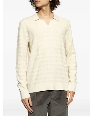 rag & bone テクスチャードポロネックTシャツ - サムネイル3