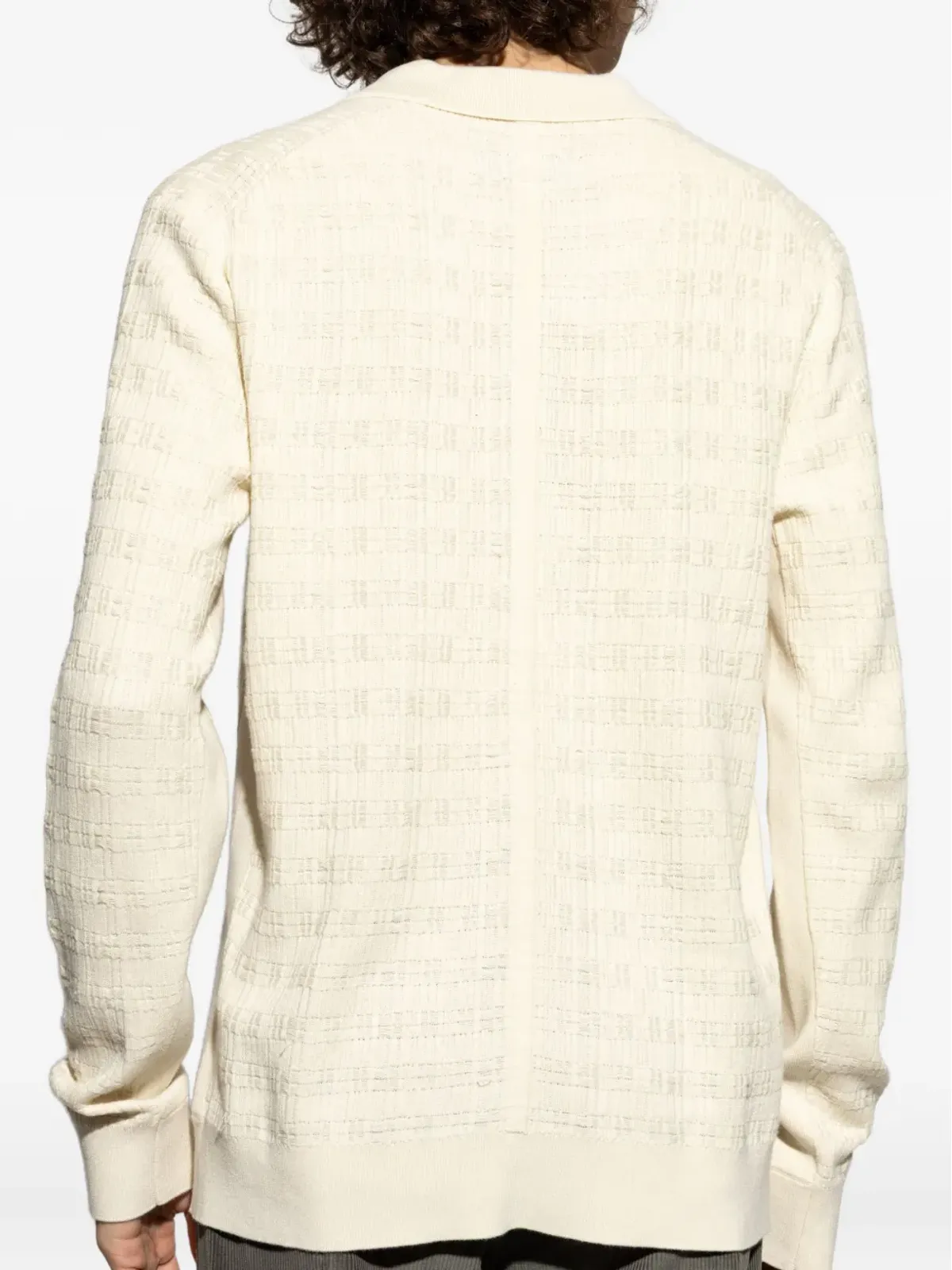 rag & bone テクスチャードポロネックTシャツ - 画像4