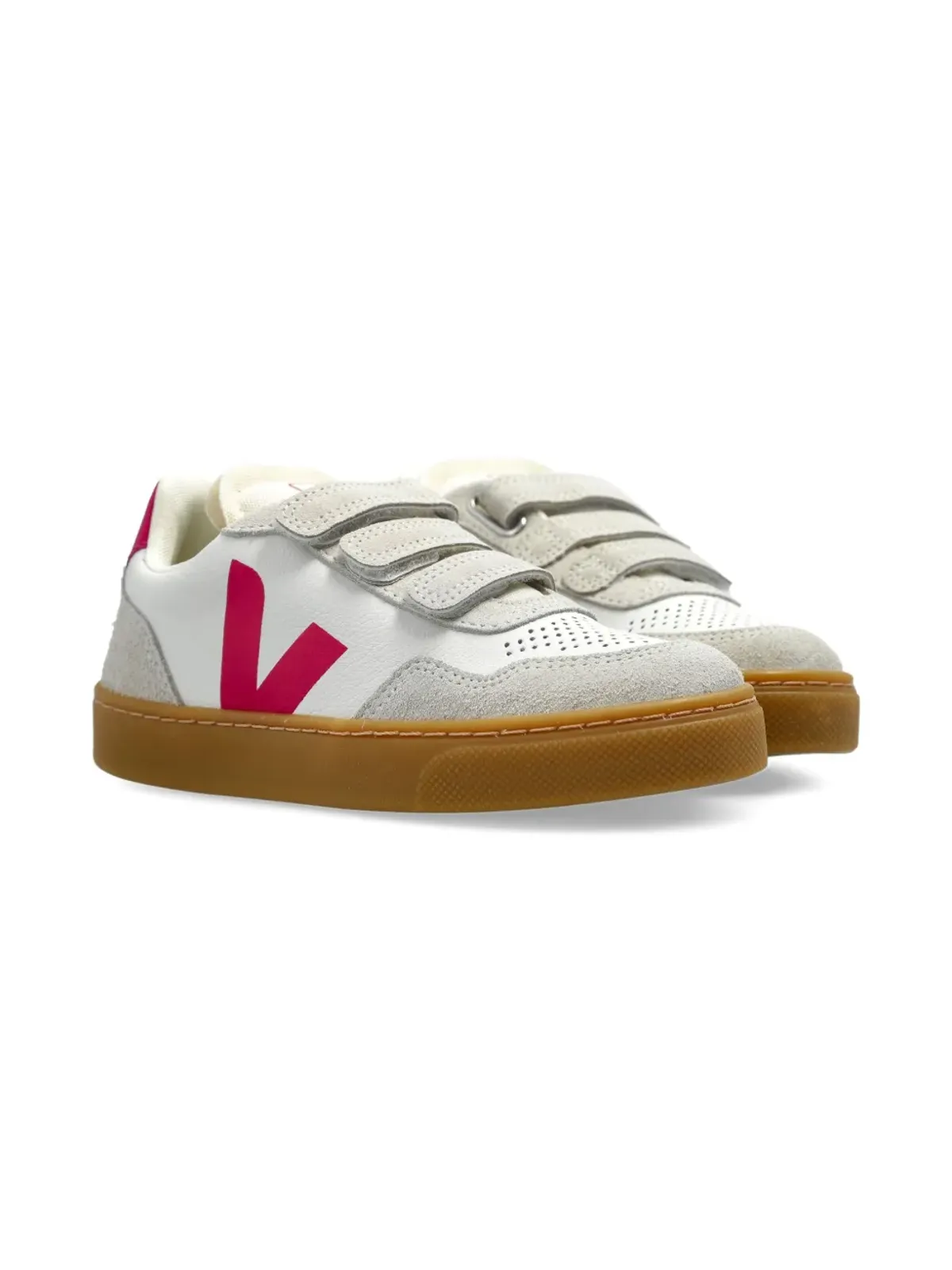 VEJA Kids V-90 レザー スニーカー - 画像1