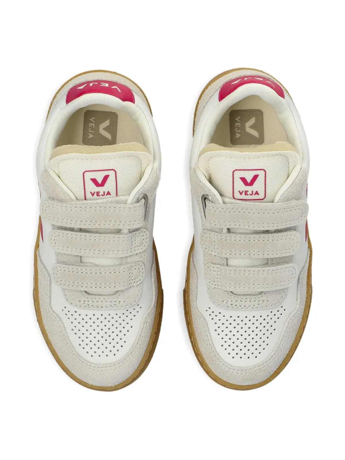 VEJA Kids V-90 レザー スニーカー - 画像4