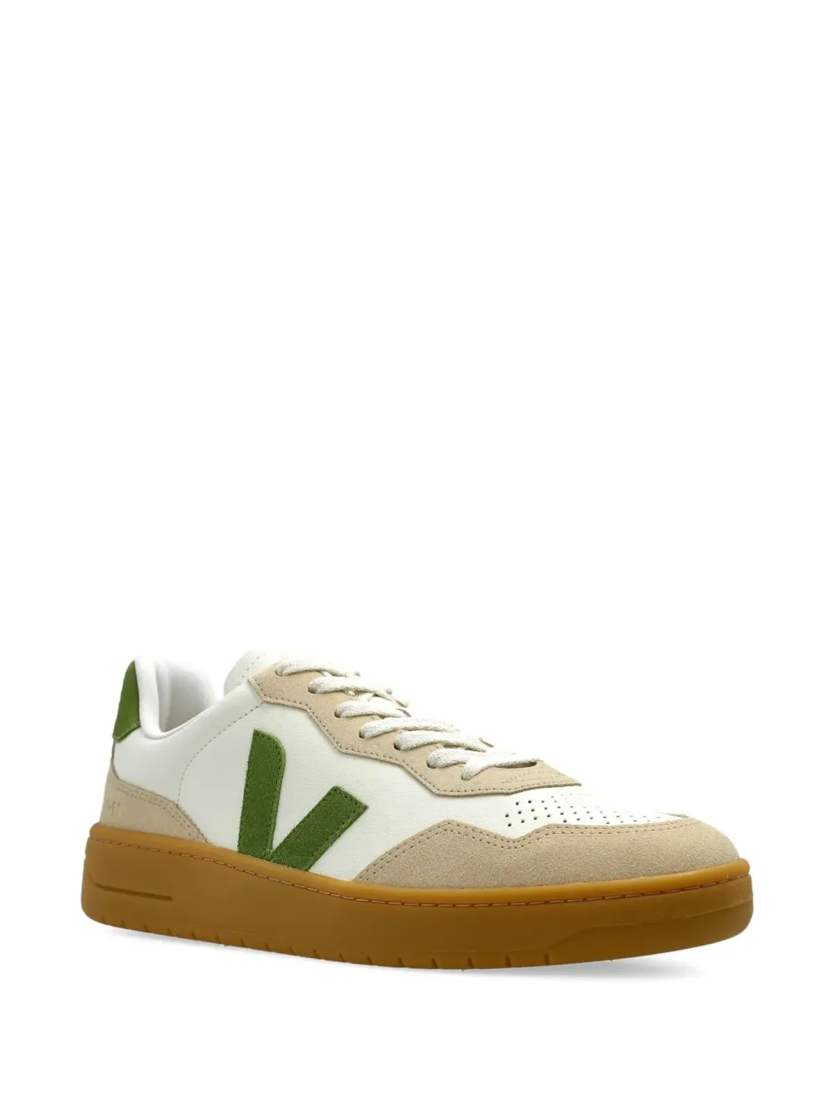 VEJA V-90 レザー・スエード スニーカー（ホワイト） - 画像2
