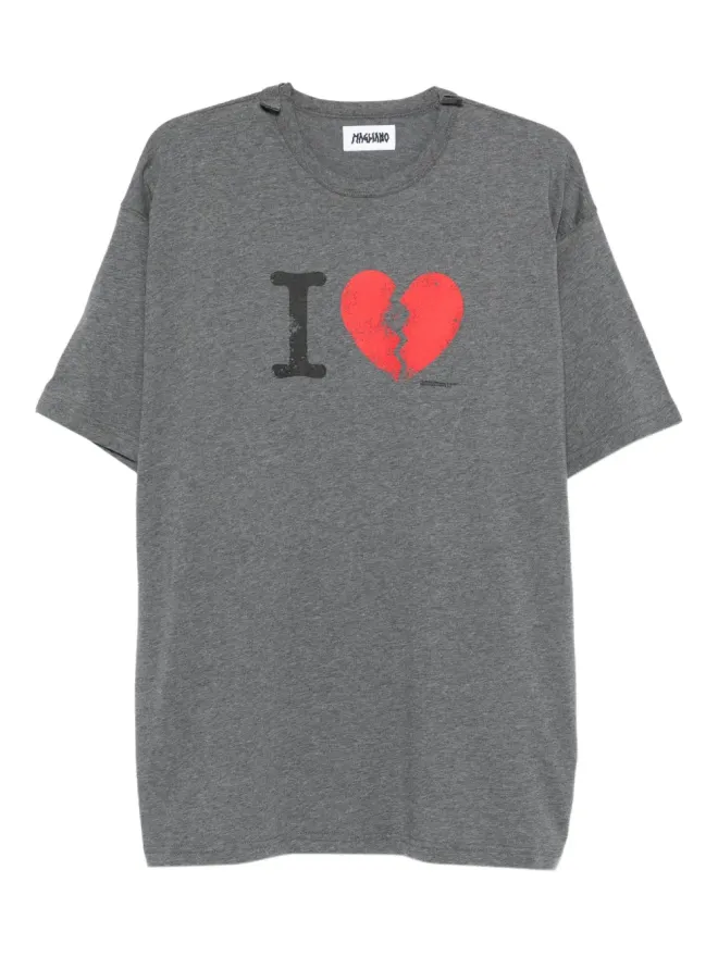 Magliano Magliano ブロークンハート グラフィック Tシャツの商品画像