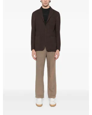 Canali シングルブレスト ニットブレザー - サムネイル2