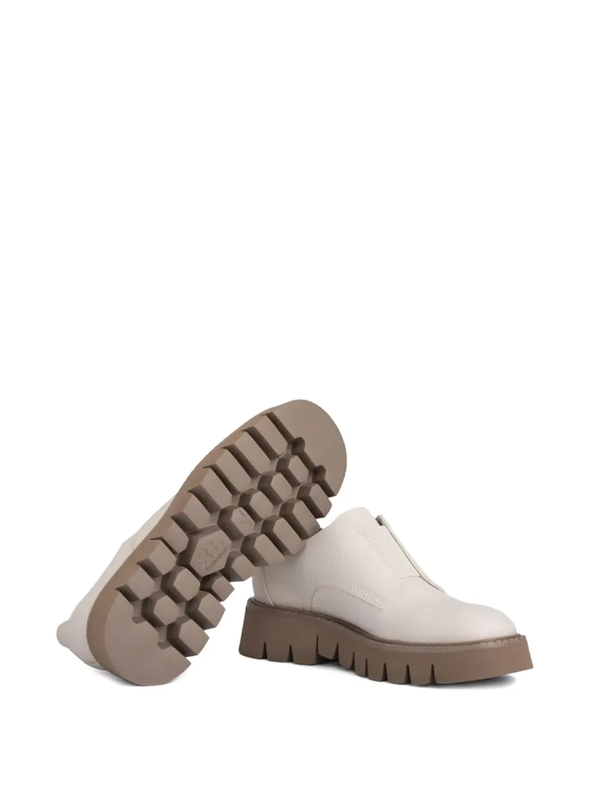Pedro Garcia platform loafers - White - 画像3