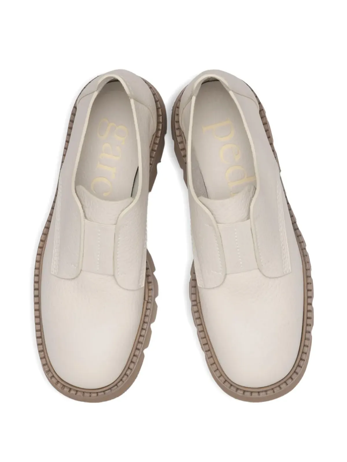 Pedro Garcia platform loafers - White - 画像4