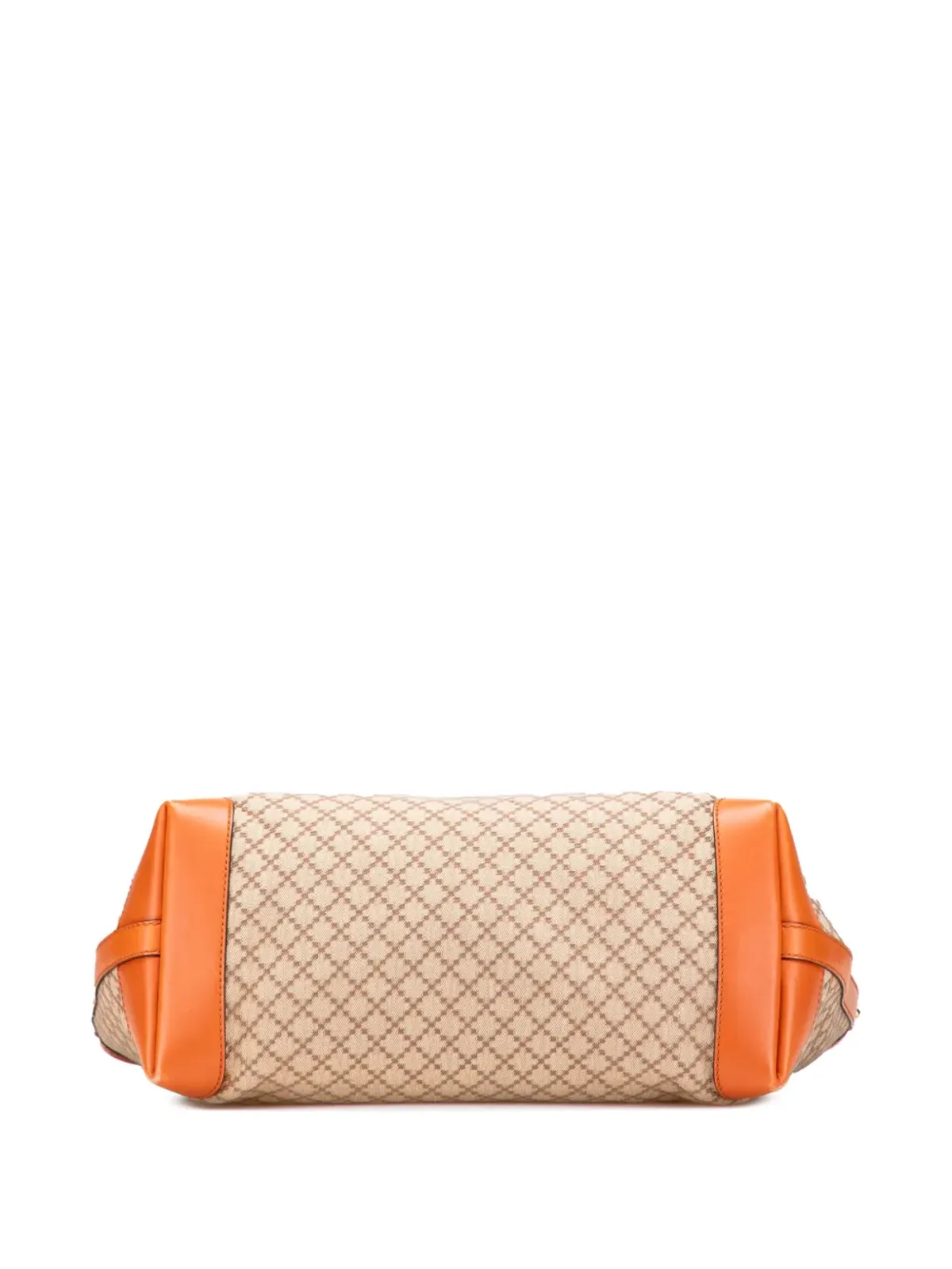 Gucci Pre-Owned キャンバス・クラフト トートバッグ ブラウン - 画像4