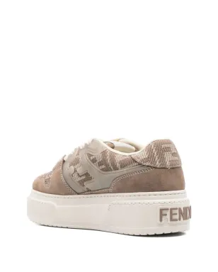 FENDI マッチ ロゴ プラットフォームスニーカー - サムネイル5