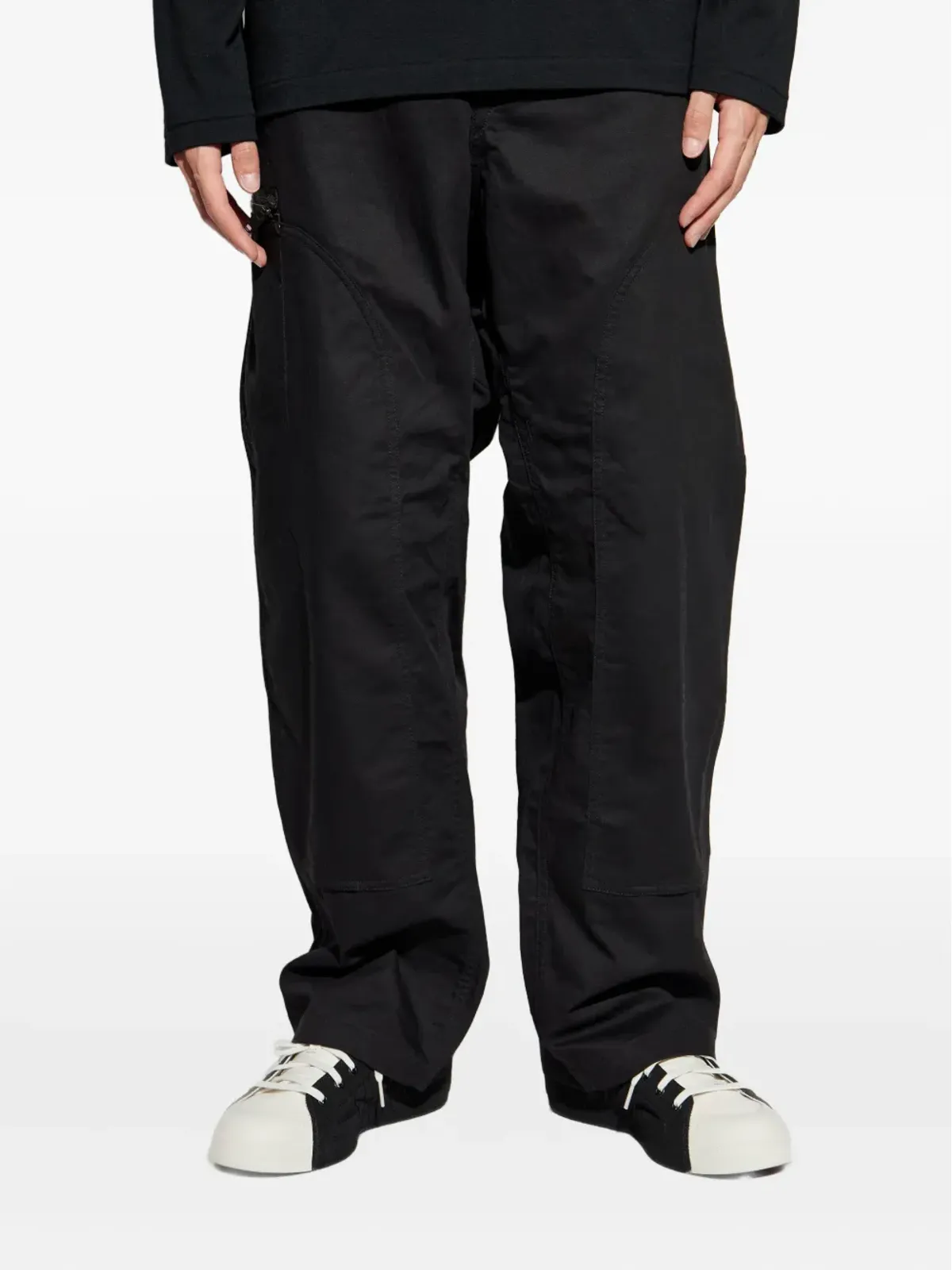 Y-3 バックル留めパネルパンツ - 画像3