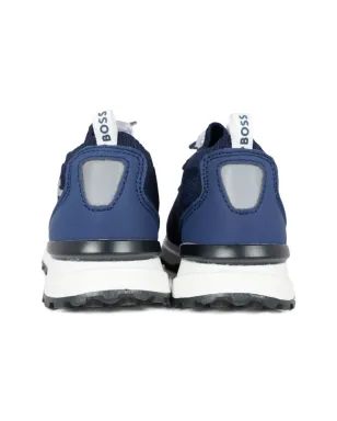 BOSS Kidswear ロゴディテールのニットスニーカー - サムネイル3