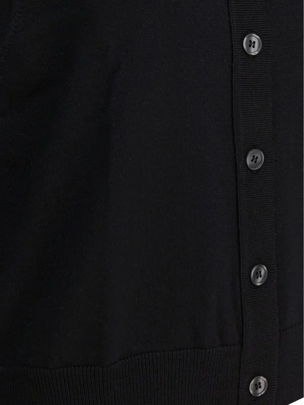 Soeur Chiara button-up vest - Black - 画像4