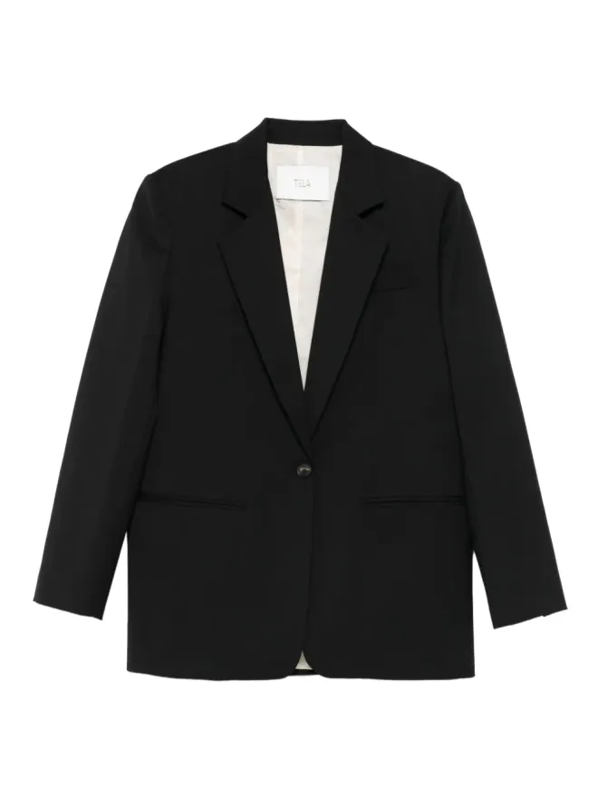 Tela Tela シングルブレスト ノッチド・ラペル ブレザーの商品画像
