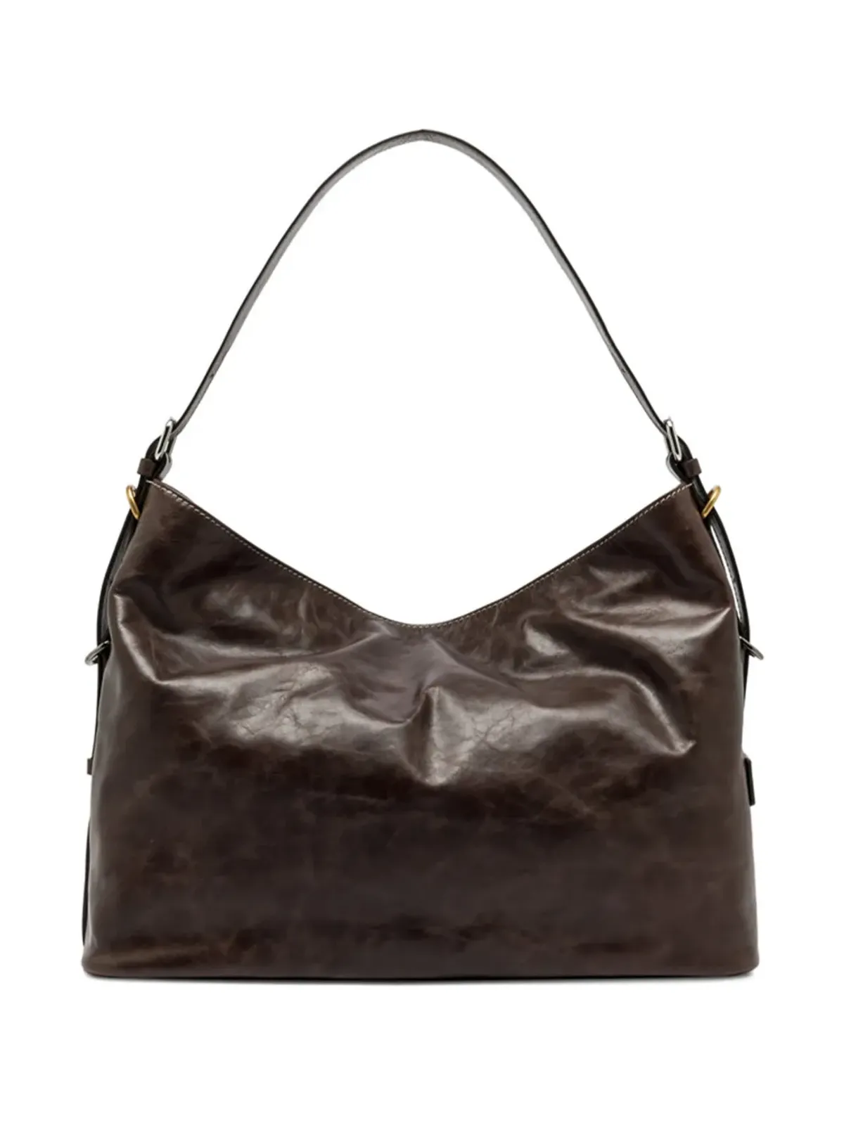GIANNI CHIARINI レネ レザーショルダーバッグ - 画像2