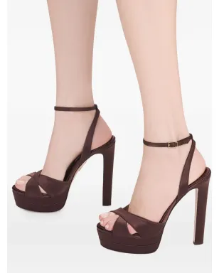 Aquazzura Divine Plateau sandals - Brown - サムネイル5