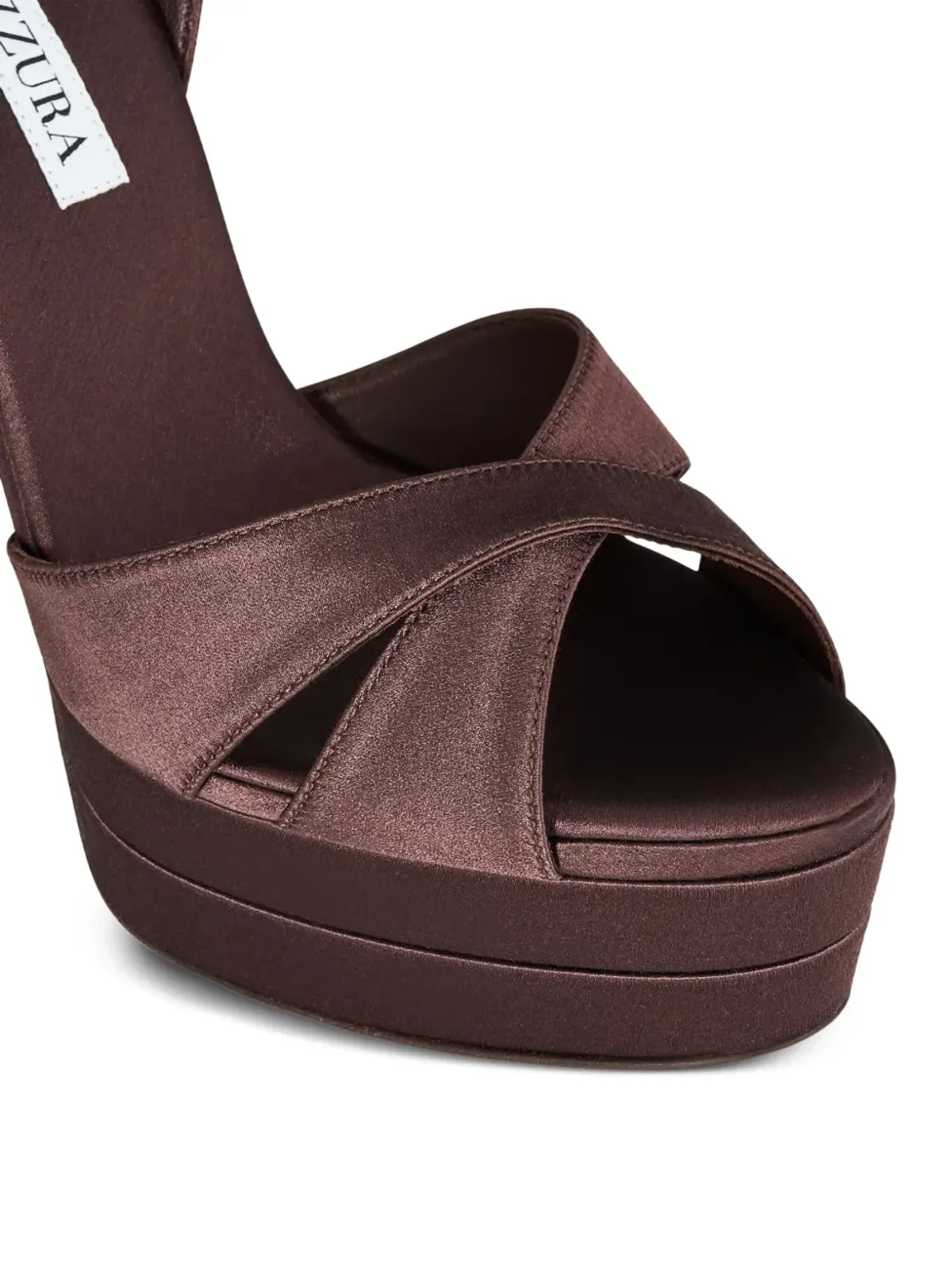 Aquazzura Divine Plateau sandals - Brown - 画像4