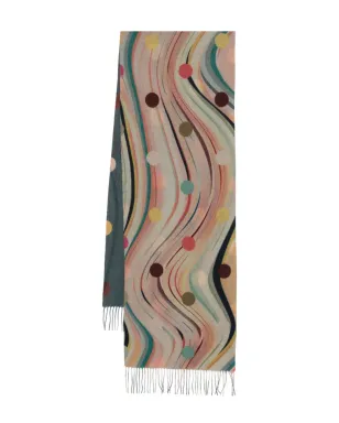 Paul Smith スワールドットスカーフ - サムネイル1