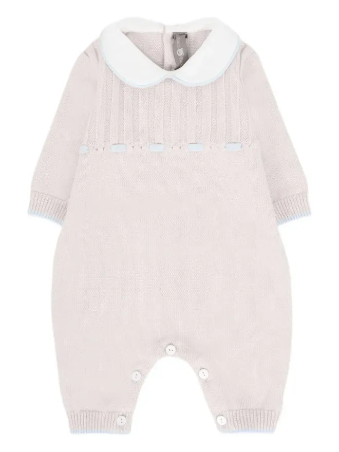 Little Bear Little Bear ピーターパンカラー ウール ロンパースの商品画像