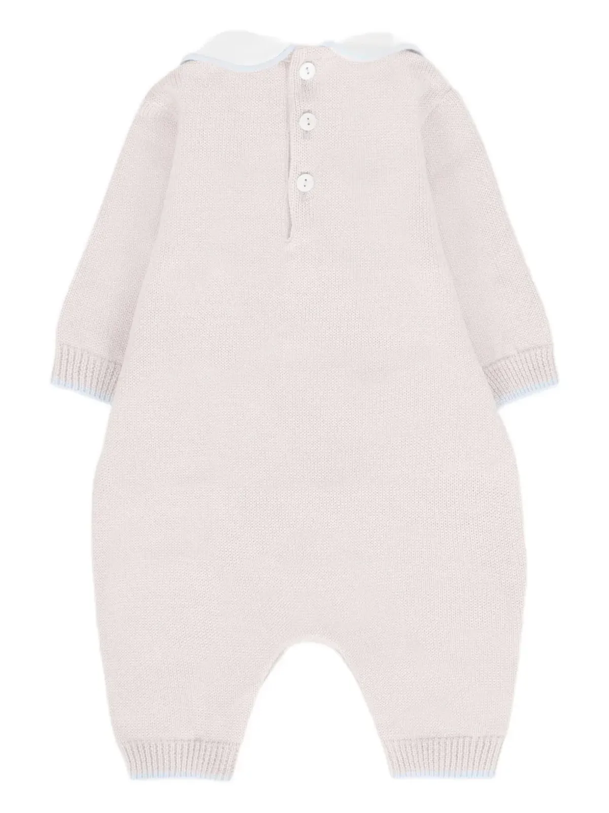 Little Bear ピーターパンカラー ウール ロンパース - 画像2