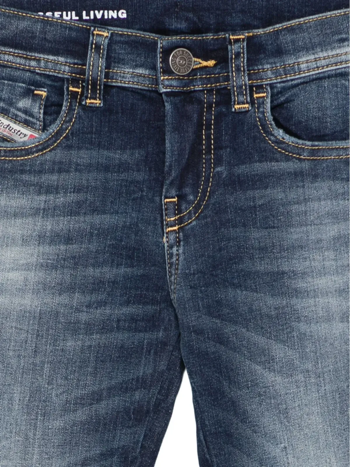 Diesel Kids フェードエフェクトデニムパンツ - 画像3