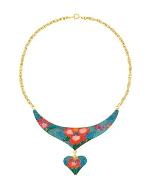 Susan Caplan Vintage 1980s ハートチャーム ネックレス＆イヤリング セット - ゴールド - サムネイル2