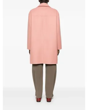 FENDI ダブルブレスト パッチポケット コート - サムネイル4