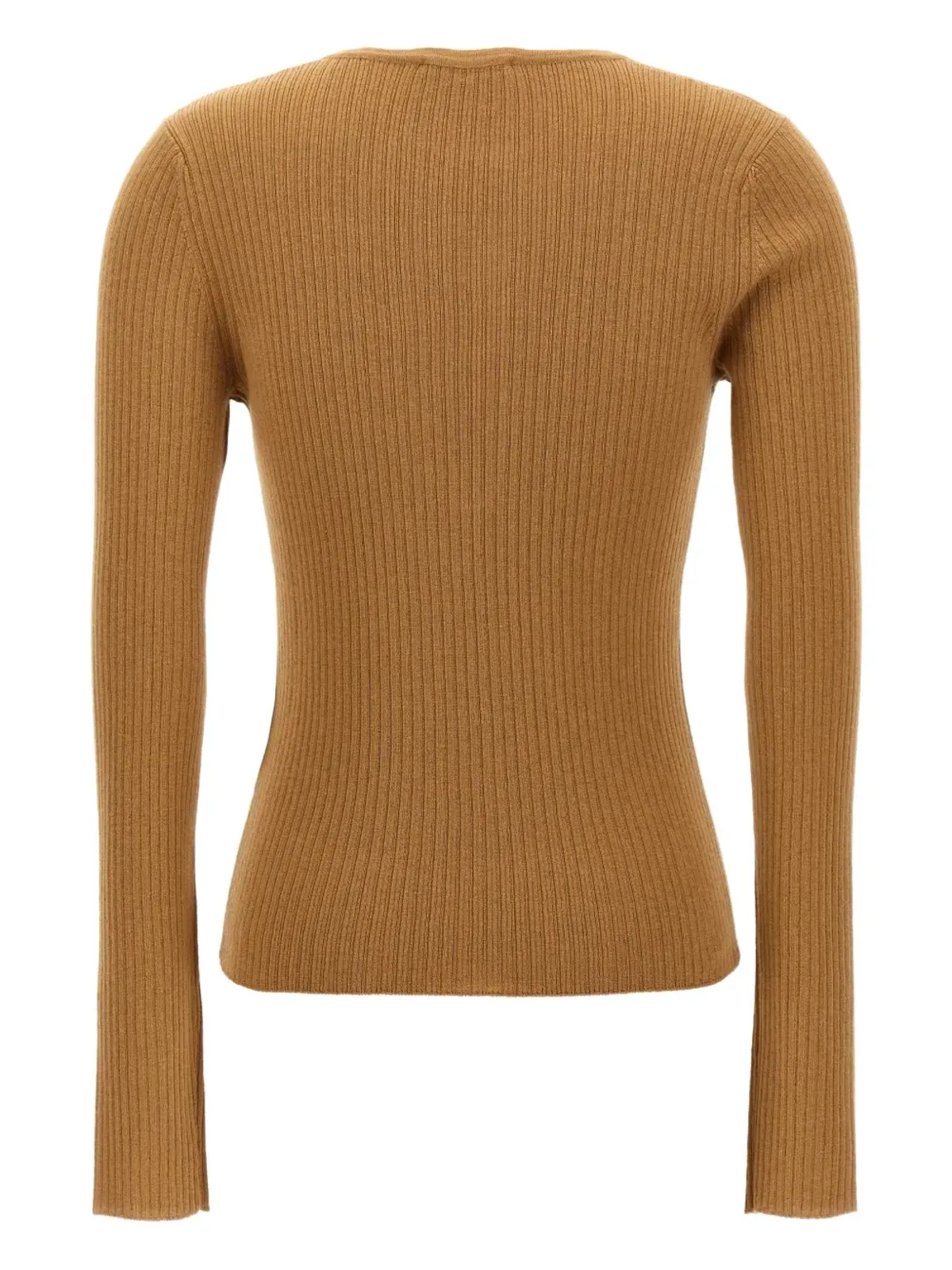 Max Mara Urlo ヘンリーネック リブニットセーター - 画像2
