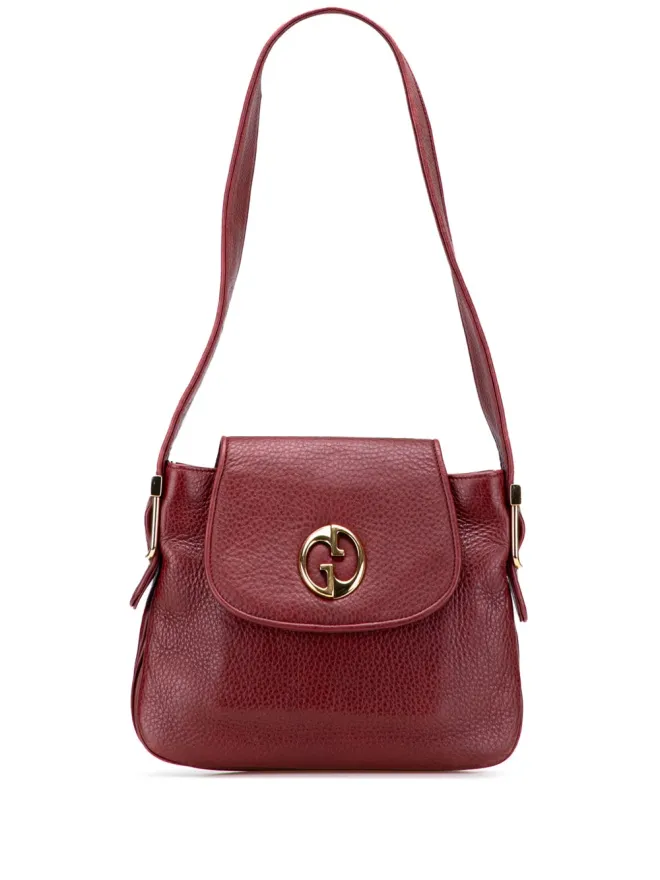 Gucci Pre-Owned Gucci Pre-Owned 1973年 レザー ショルダーバッグの商品画像