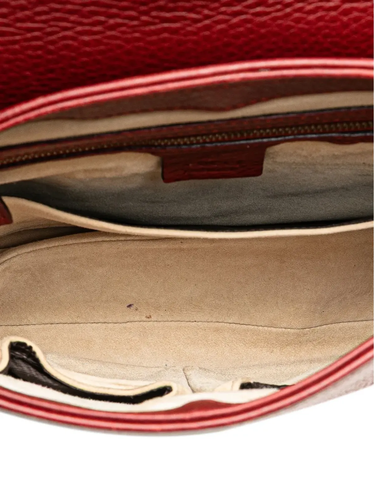 Gucci Pre-Owned 1973年 レザー ショルダーバッグ - 画像5