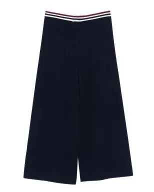 TWINSET Kids ストライプウエストバンドパンツ - サムネイル2