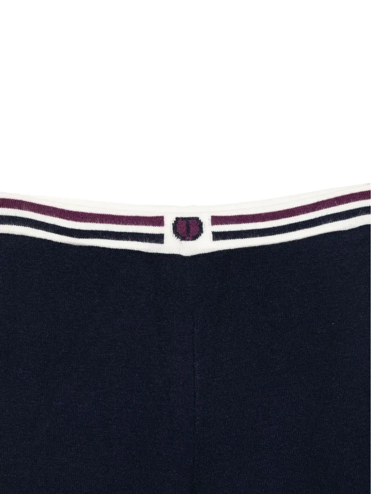 TWINSET Kids ストライプウエストバンドパンツ - 画像3