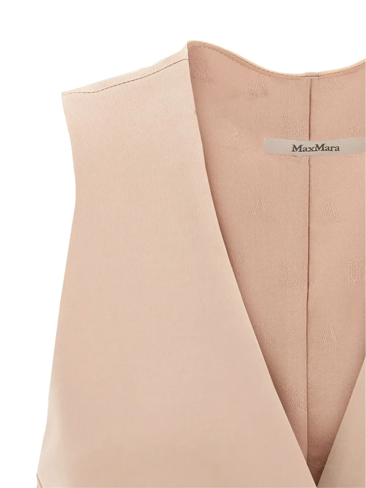 Max Mara ボタン留めドローストリングベスト - 画像3