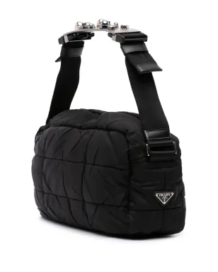 Prada Pre-Owned キルテッド・テシュート メッセンジャーバッグ - サムネイル3