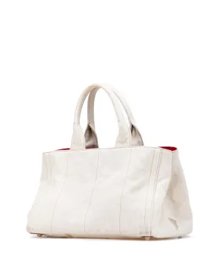 Prada Pre-Owned キャンバス カナパ ミストリノ トートバッグ ブラウン - サムネイル3