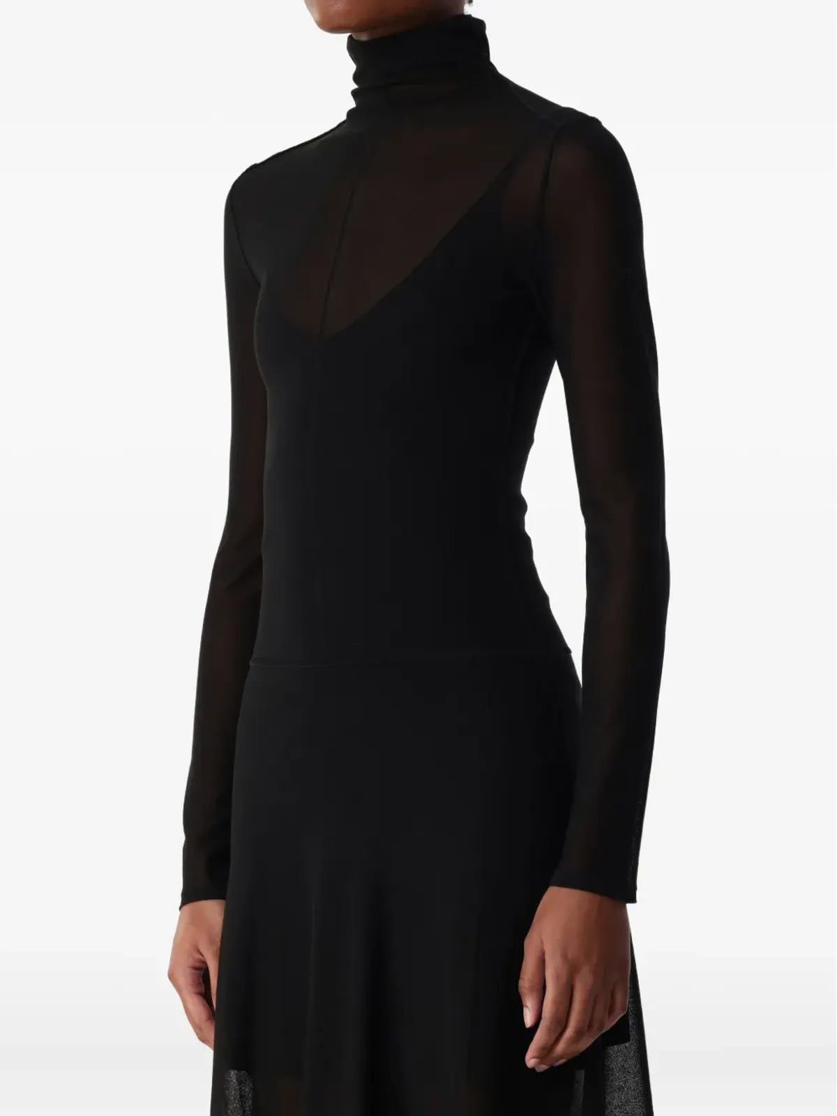 Jason Wu Collection タートルネック マキシドレス - 画像1