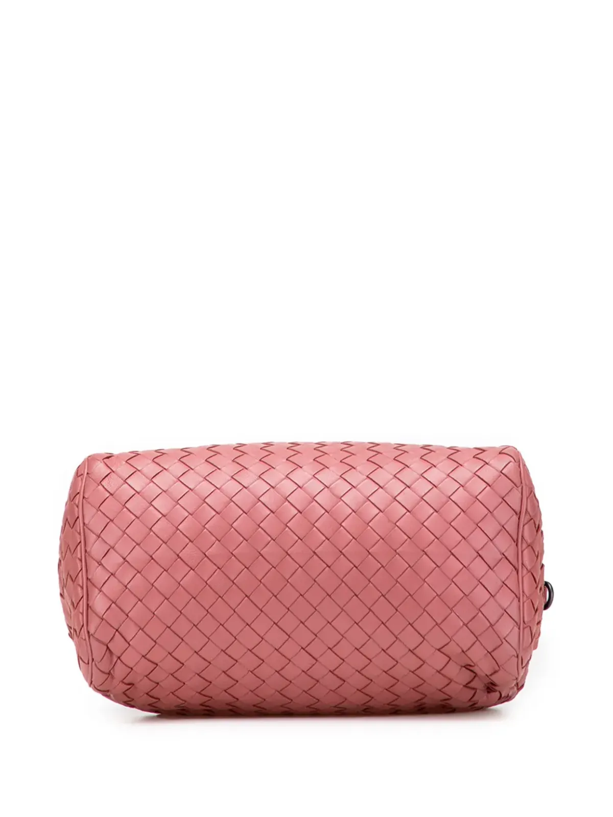 Bottega Veneta Pre-Owned ナッパ・イントレッチャート ボストンバッグ ピンク - 画像4